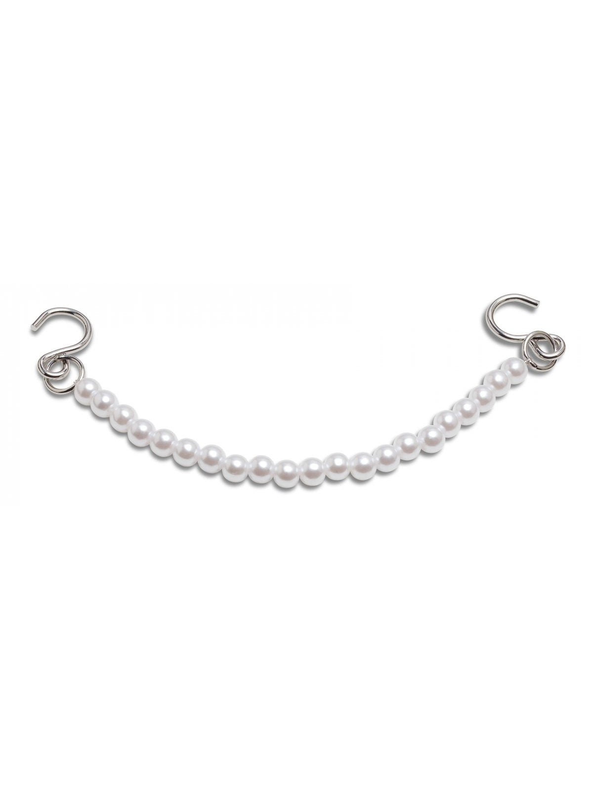 CROCS JIBBITZ Donna Pearl Strap Chain CR.4251 JIB Bianco gioboutiqueweb