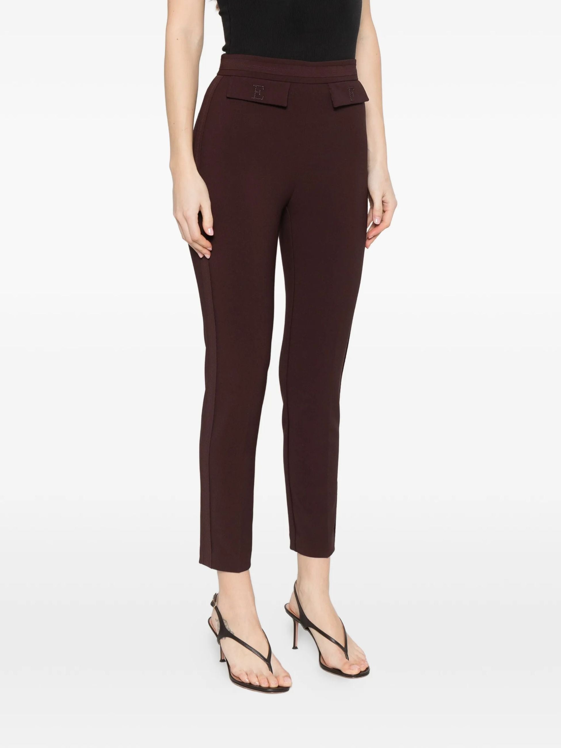 ELISABETTA FRANCHI Pantalone Donna PA17061E2 644 CACAO