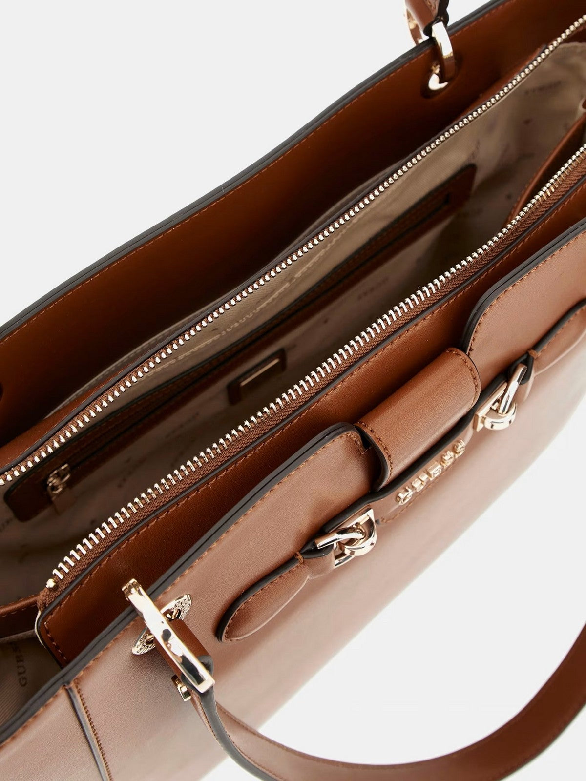 GUESS Borsa Donna Nolana Sml Girlfrien HWVG95 00250 COG Marrone gioboutiqueweb