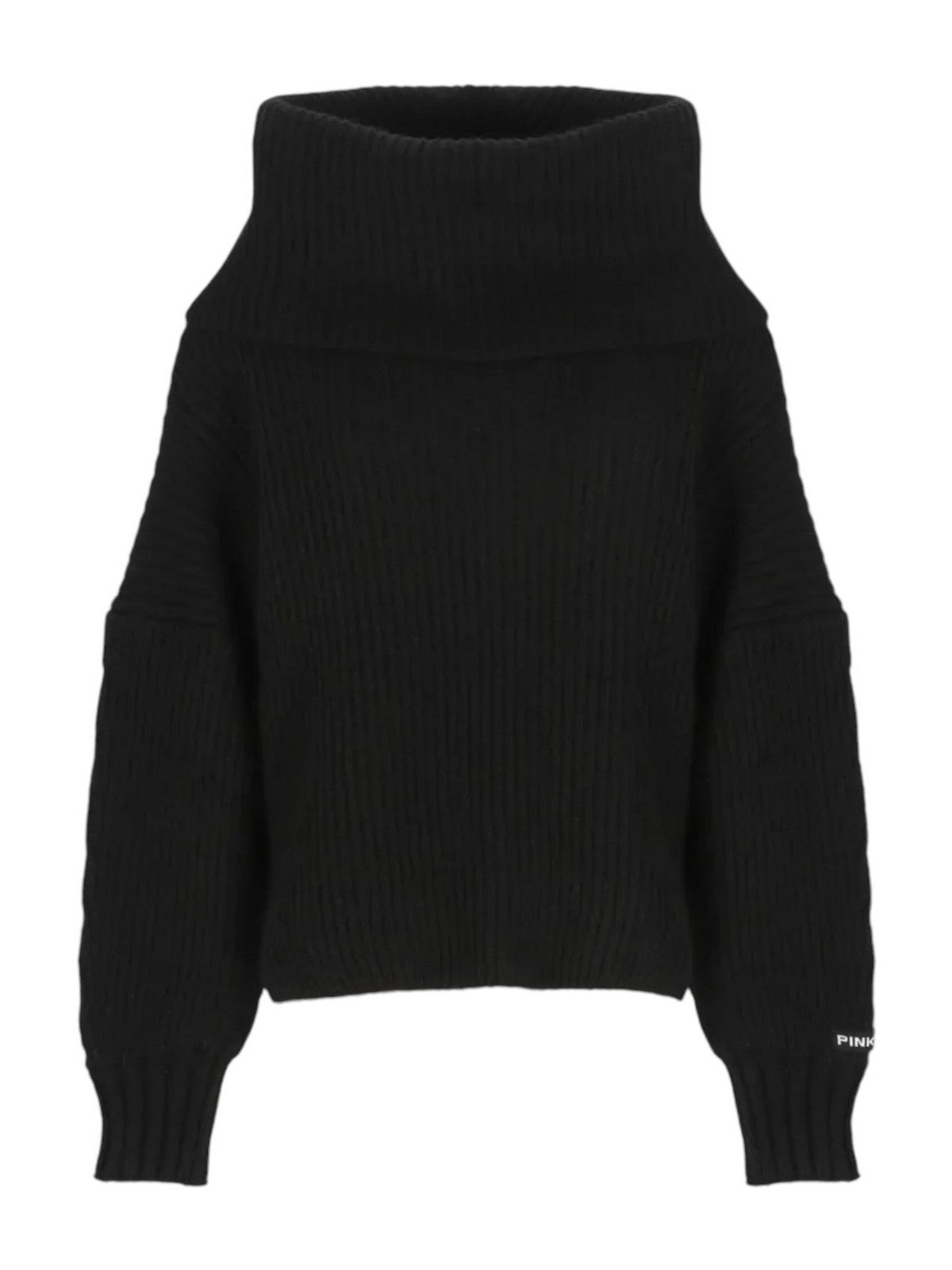 PINKO Maglione Donna Sphynx Maglia Costa Misto Moha 104493-A282 Z99 Nero gioboutiqueweb