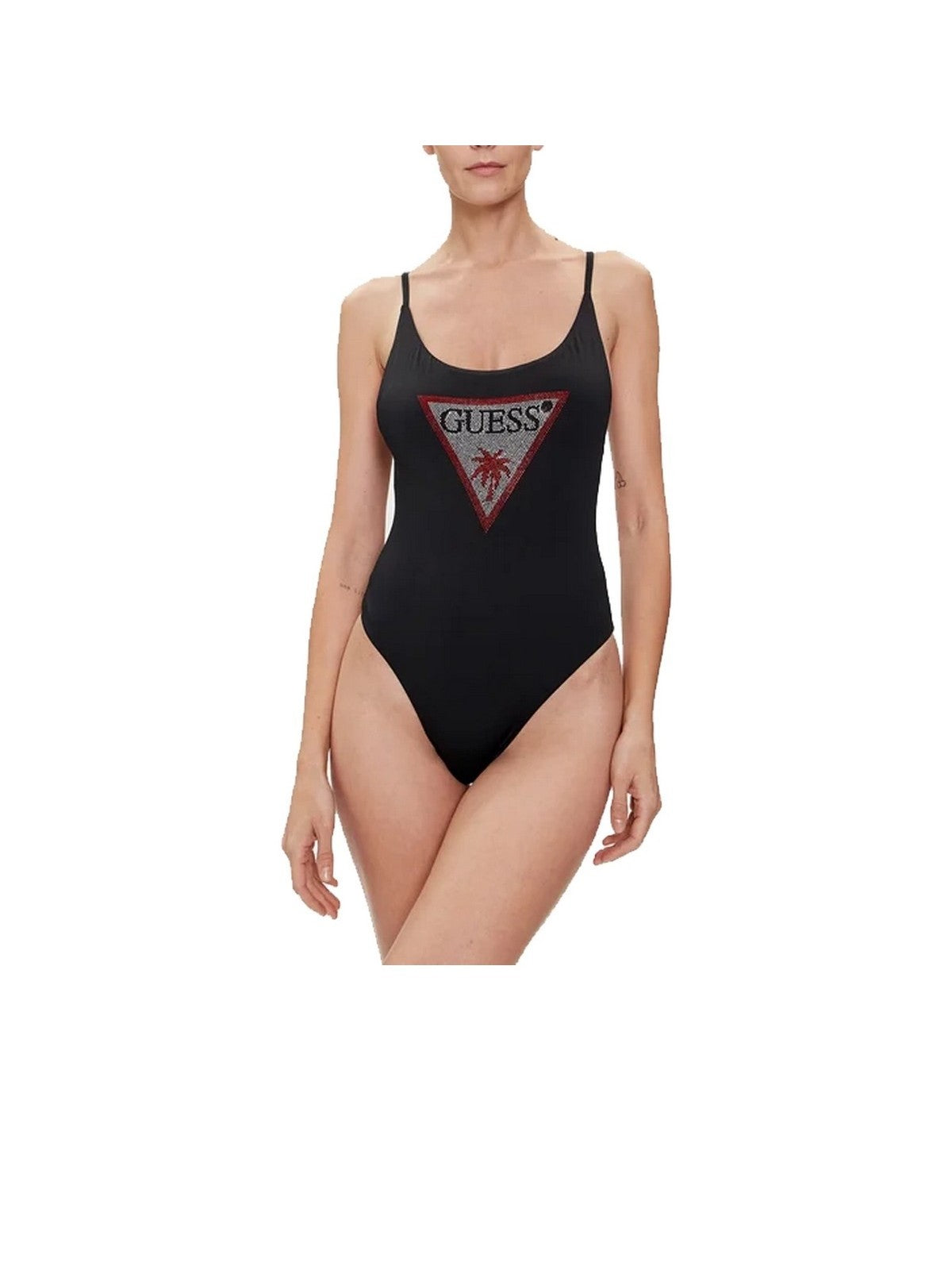 GUESS BEACHWEAR Costume da bagno Donna E4GJ03 MC040 JBLK Jet Black A996 gioboutiqueweb