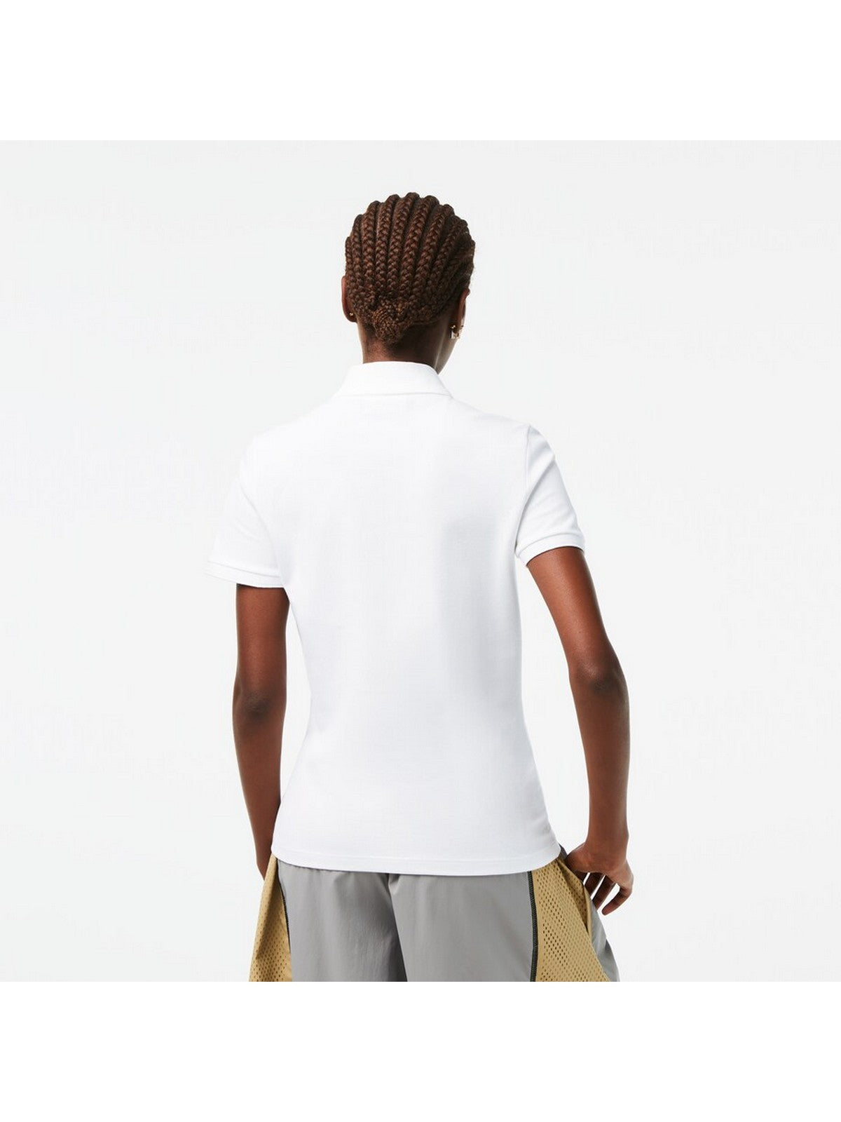 LACOSTE Polo Donna PF5462 001 Bianco