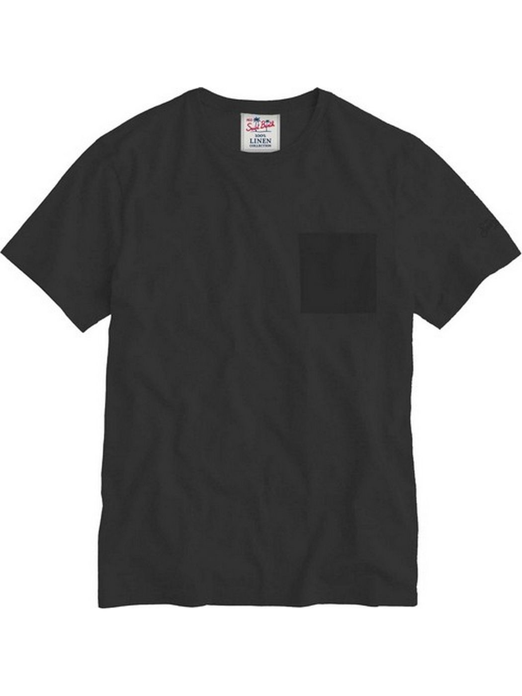 Camiseta MC2 Saint Barth y poste de hombres rojos de Echstasea