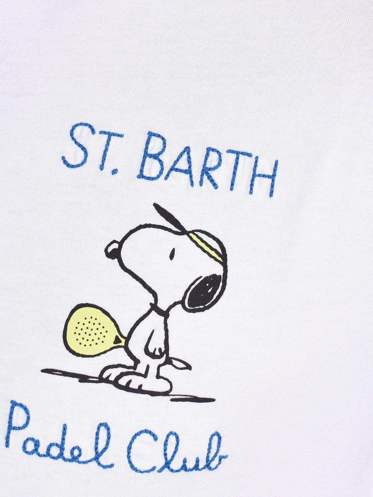 T-shirt MC2 Saint Barth i Polo Men Tshirt Man 04454F White