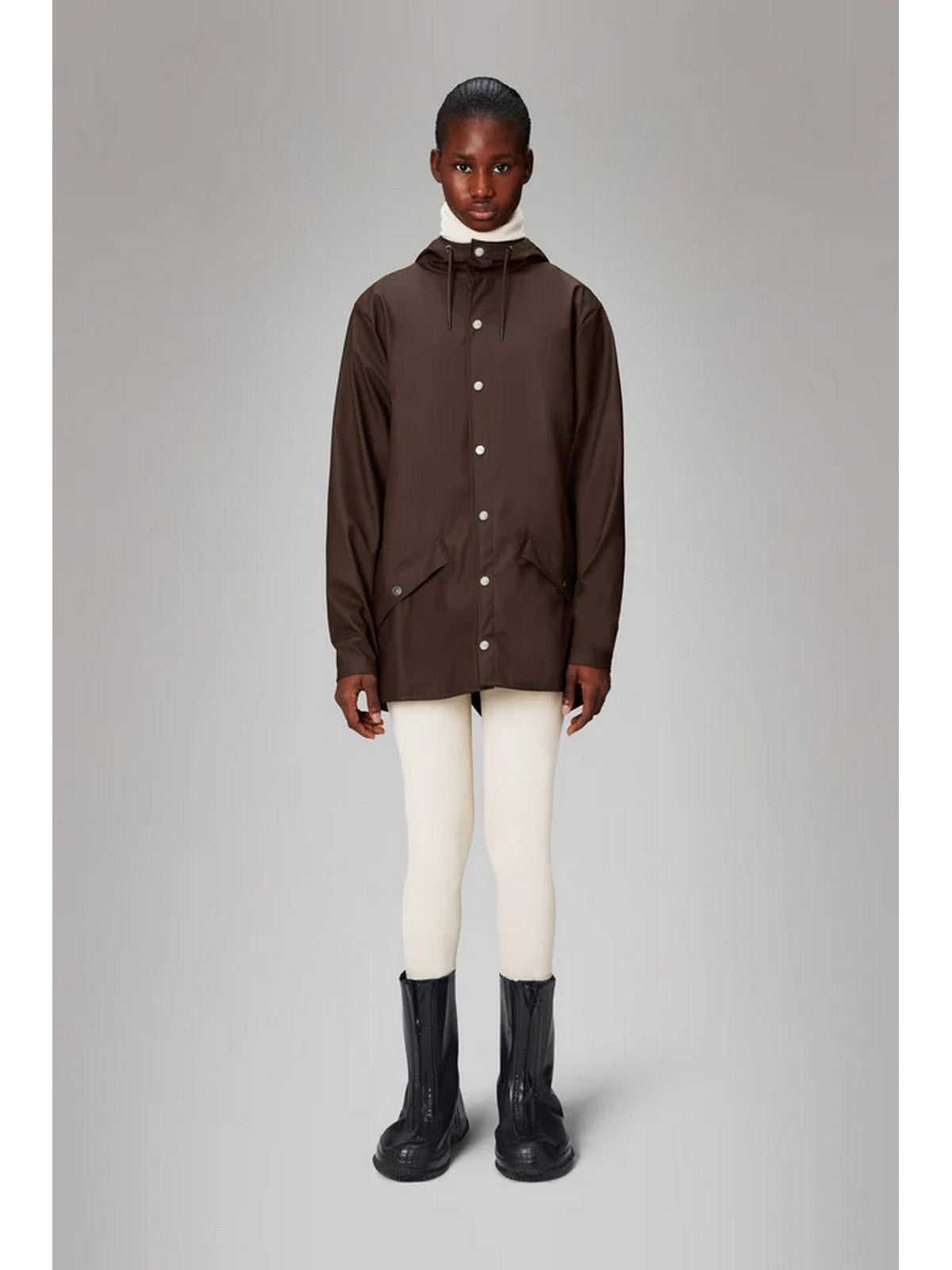 RAINS Giubbino Unisex adulto Jacket W3 12010 FRM Marrone