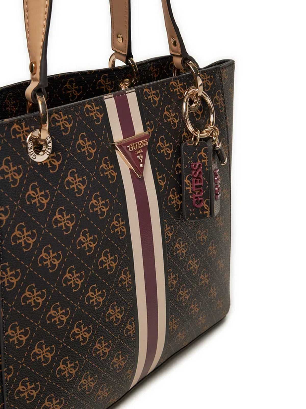 Guess Woman Bag Katey Flap Shoulder Hwqs78 79250 BNL Marrone