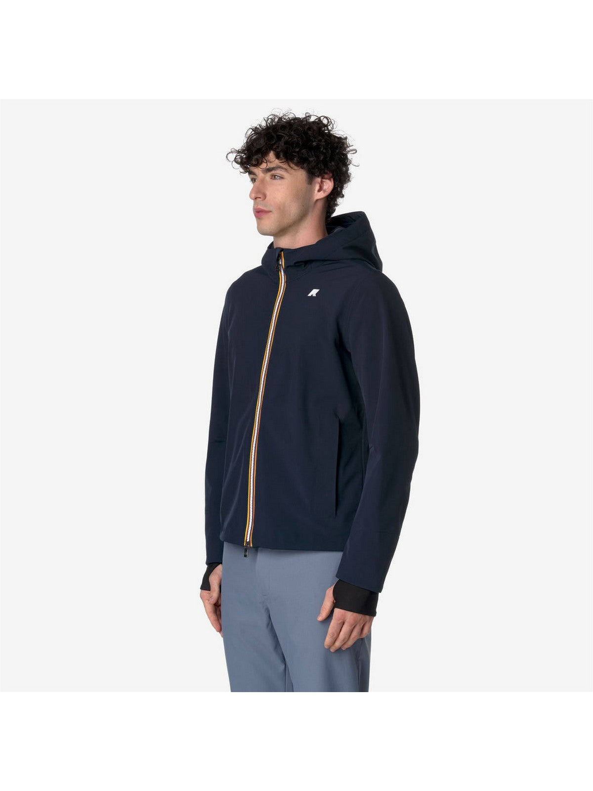 K-WAY Giubbino Uomo Jacko bonded K6131BW A2B Blu gioboutiqueweb