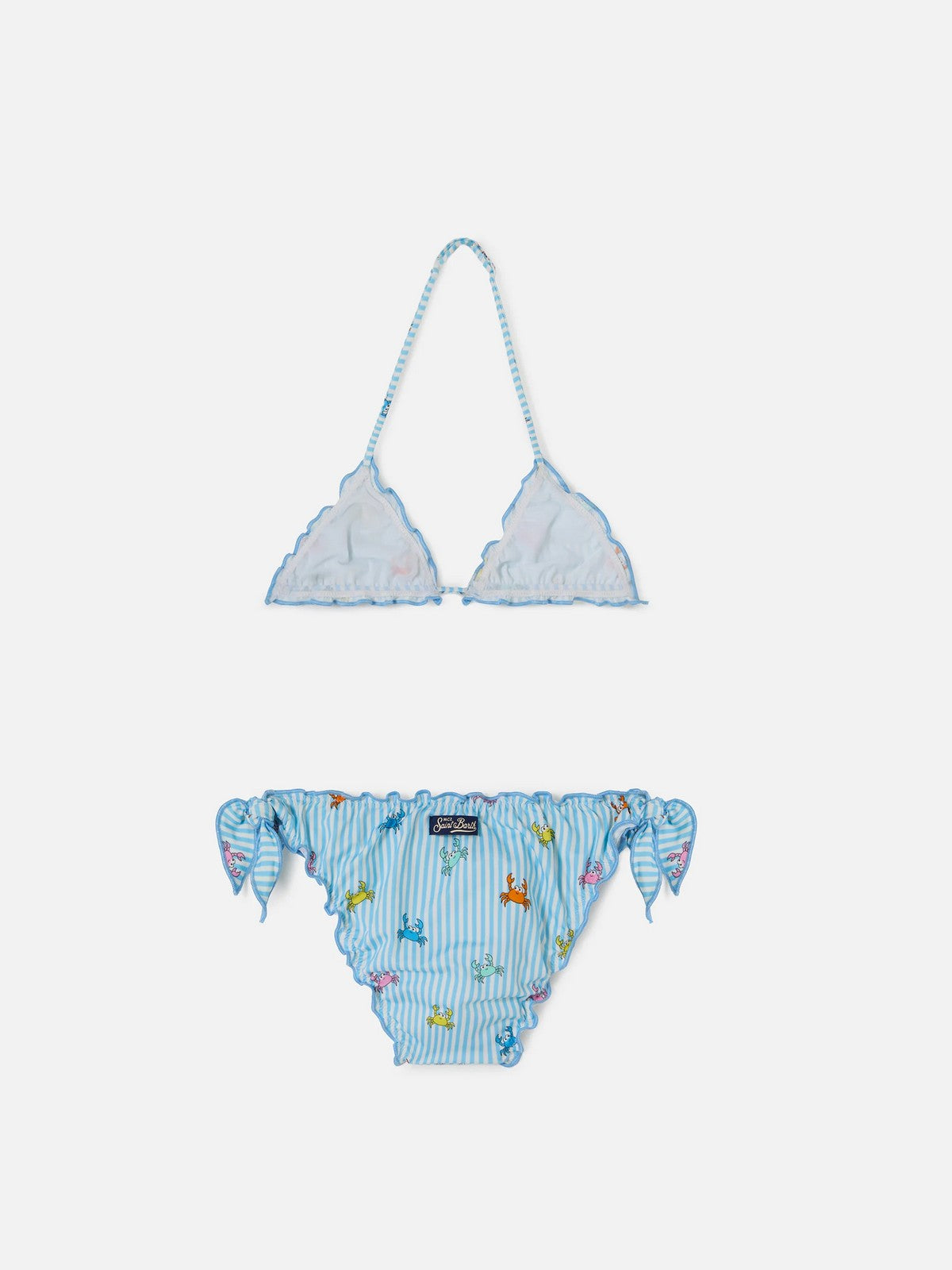 MC2 SAINT BARTH Costume da bagno Bambine e ragazze CRIS 01081L PINCHY MULTI STRIPES 30