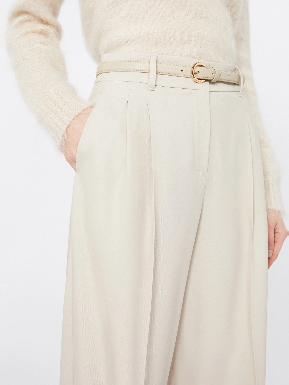 MAX MARA Pantalone Donna ENTRATA 2526136082600 018 Beige