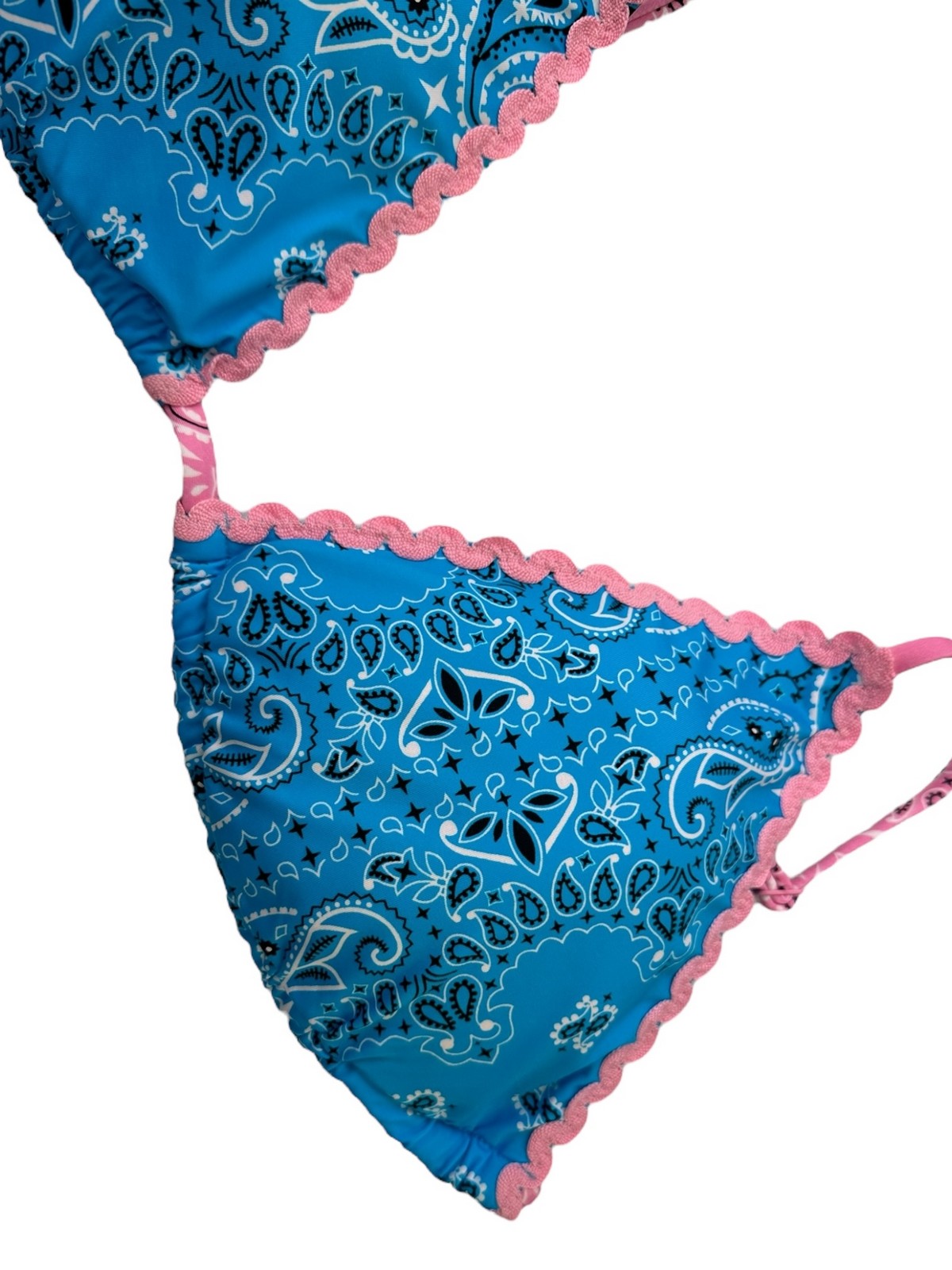 MC2 SAINT BARTH Costume da bagno Donna Triangolo JANET 00281B BANDANNA ROUND W gioboutiqueweb