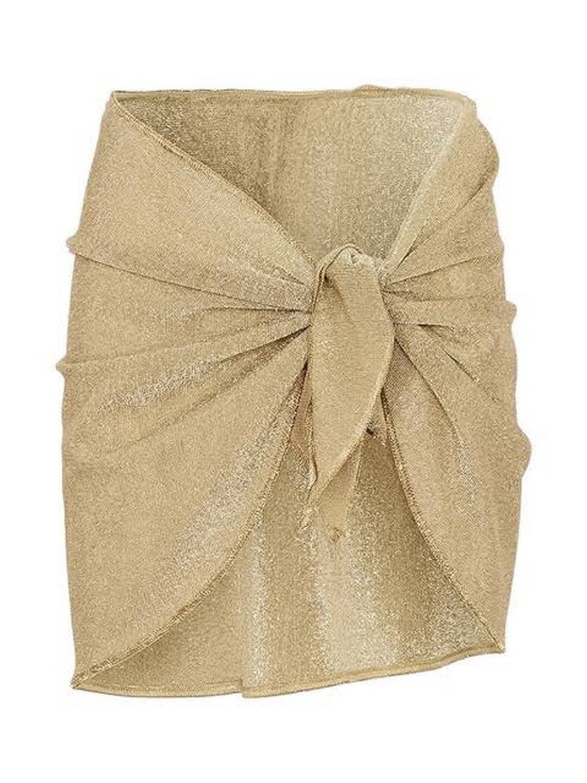 MC2 SAINT BARTH Pareo Donna SERY 00075L LUREX GOLD