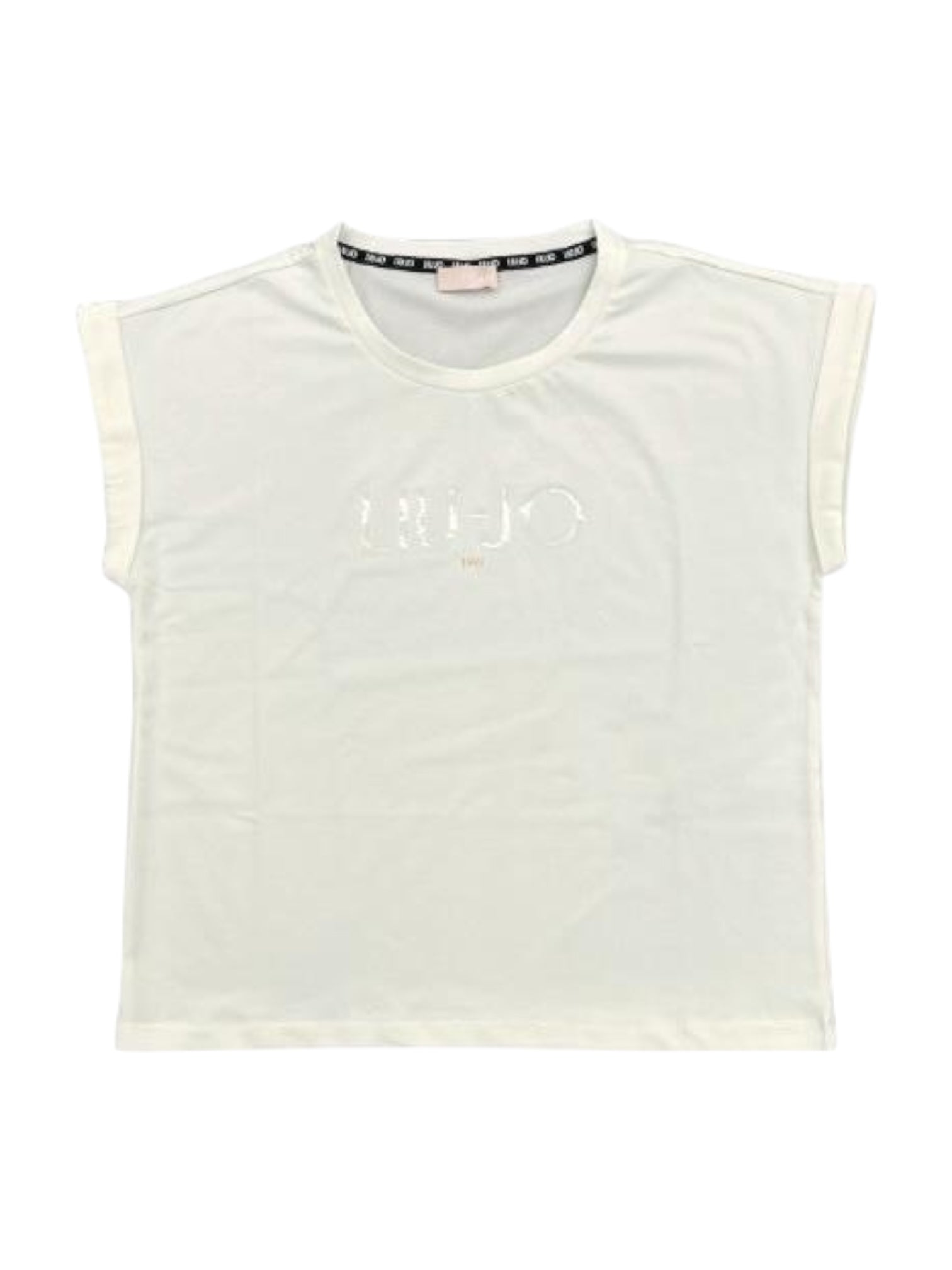 LIU JO SPORT T-shirt Donna TA5181JS003 M9136 White milk/LiuJo gioboutiqueweb