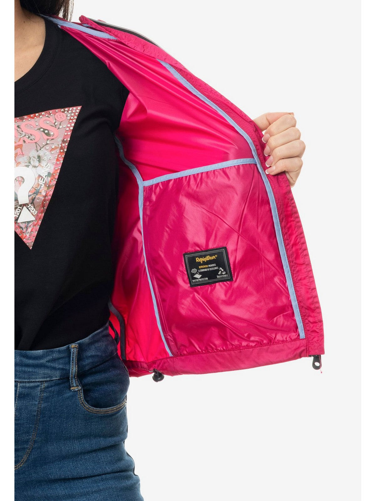 REFRIGIWEAR Giubbino Donna Tracy W96600 NY0737 D02791 Rosa gioboutiqueweb