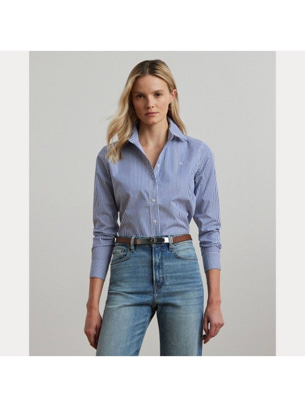 LAUREN RALPH LAUREN Camicia Donna JAMELKO 200859048 001 Blu gioboutiqueweb