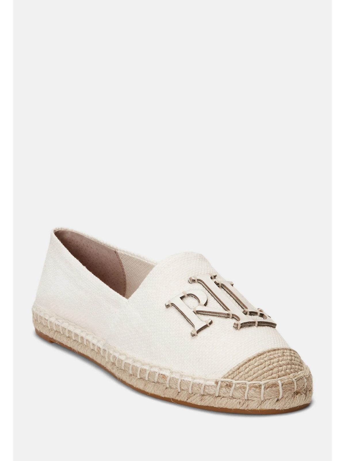 LAUREN RALPH LAUREN Espadrillas Donna 802920405 006 SOFT WHITE/NTRL/SOFT WHITE