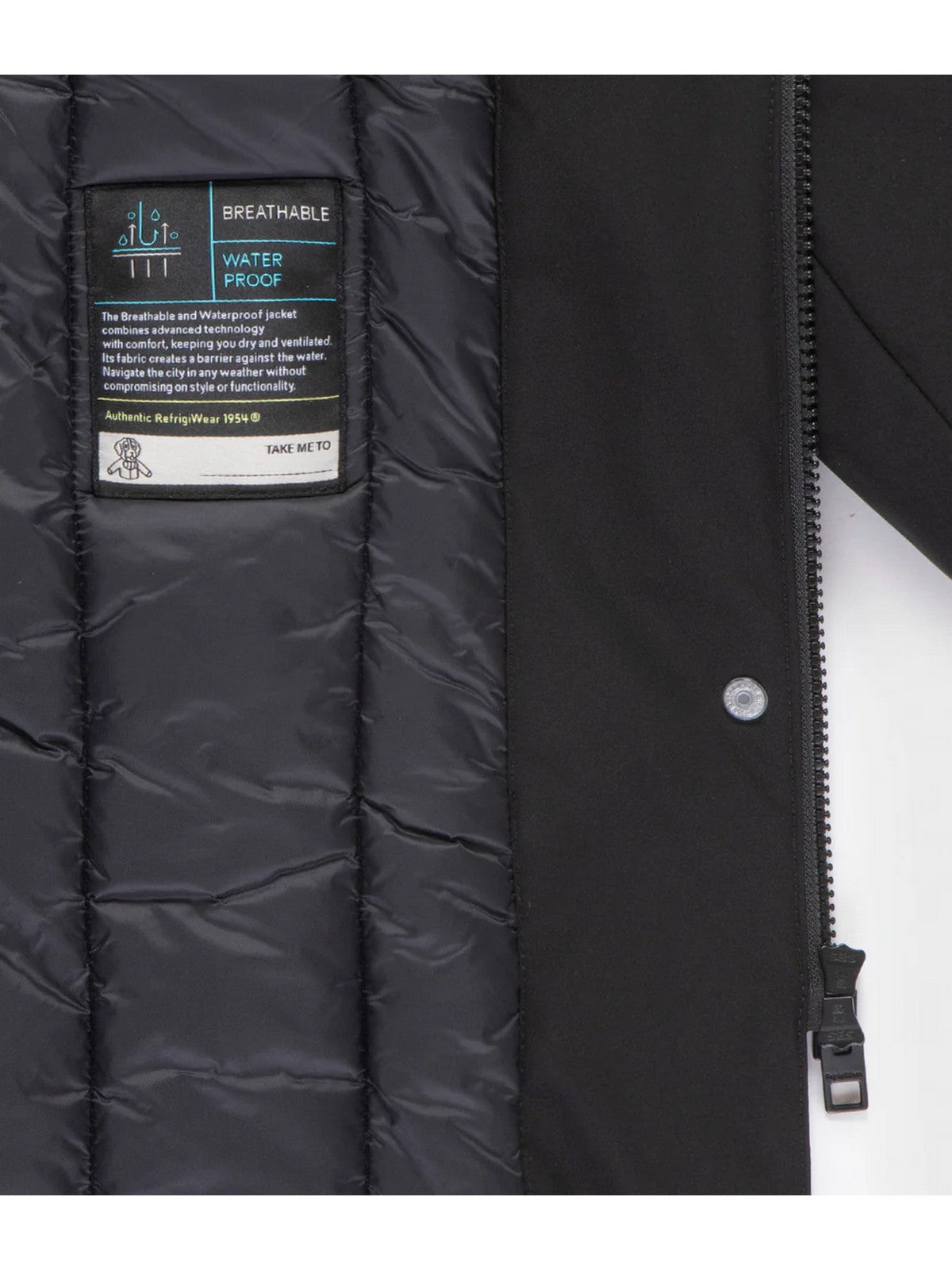 REFRIGIWEAR Piumino Donna LADY TECH/1 JACKET W99118 XT3790 G06000 BLACK