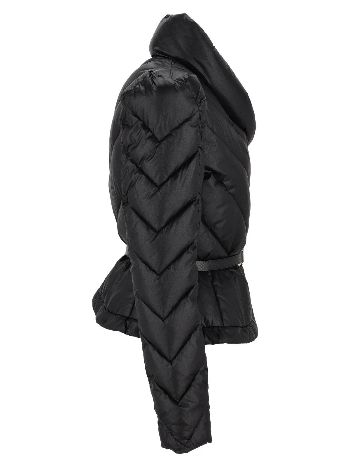 ELISABETTA FRANCHI Piumino Donna PI89Z56E2 110 Nero gioboutiqueweb