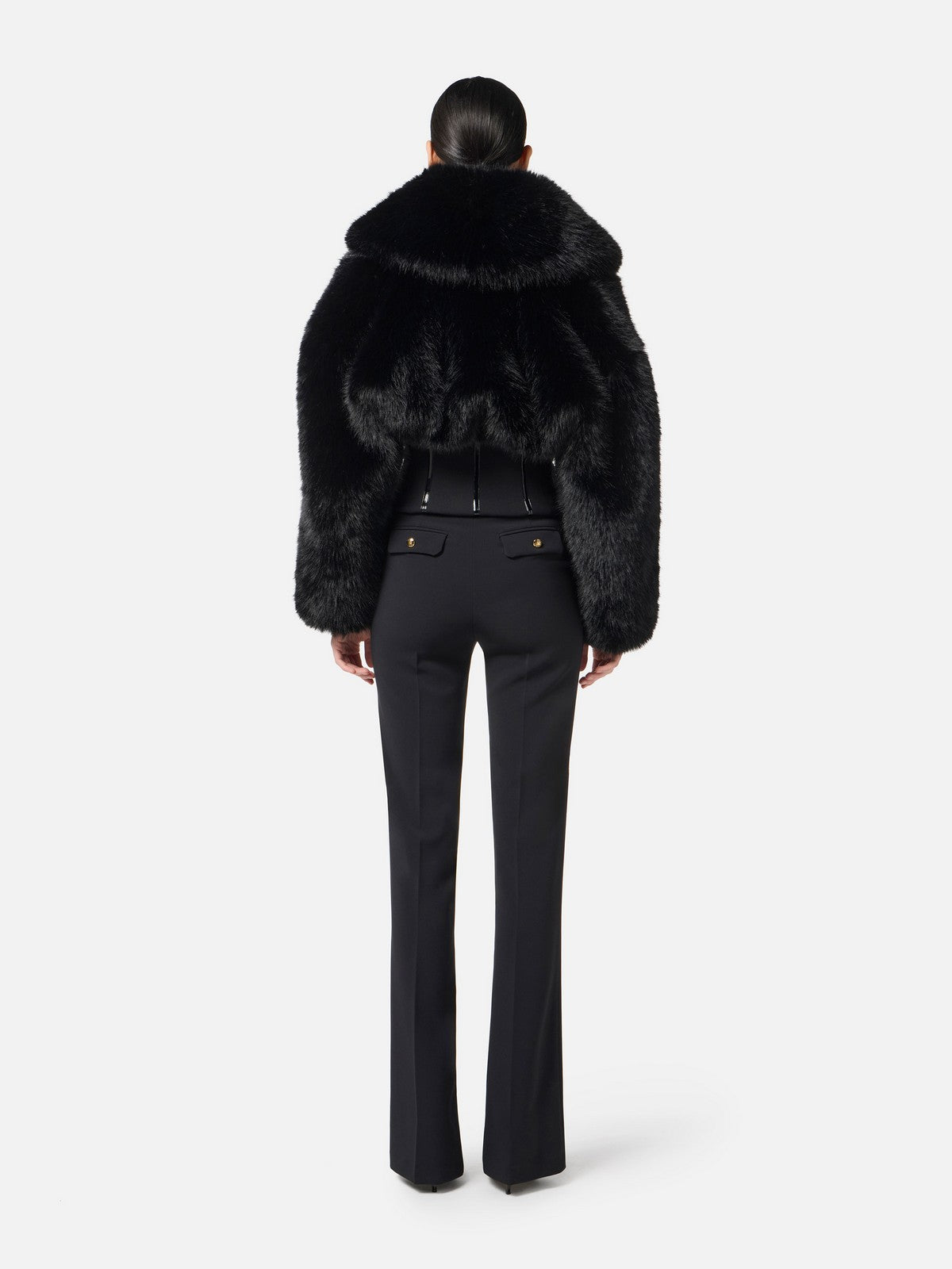 ELISABETTA FRANCHI Giubbino Donna GB05A57E2 110 Nero