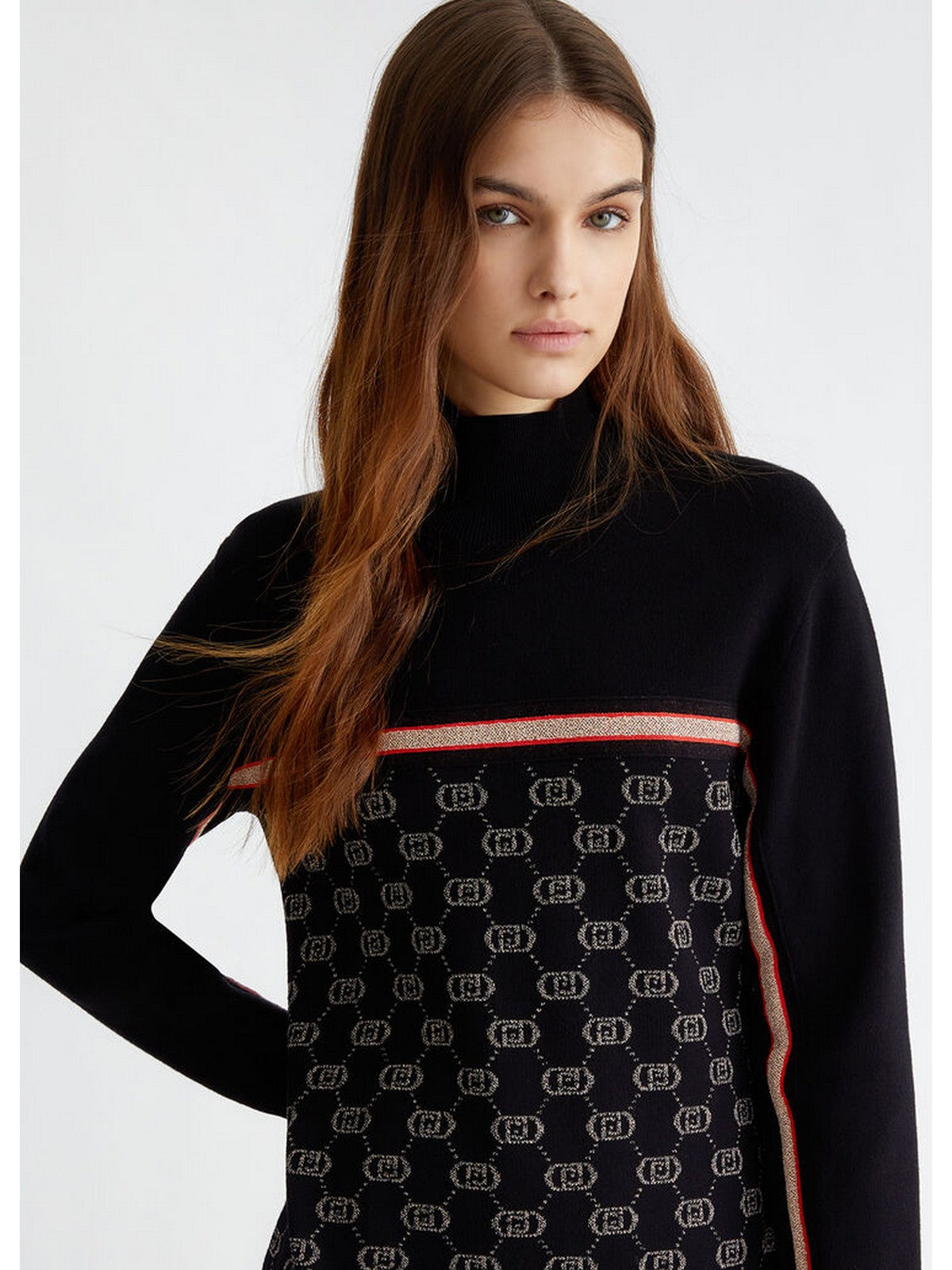 LIU JO SPORT Abito Donna TF4227MS63L A4279 Nero gioboutiqueweb