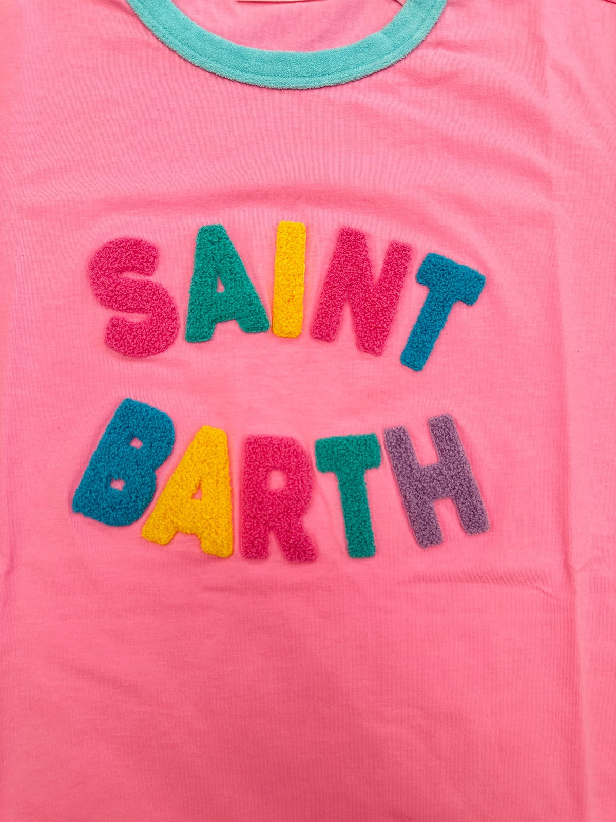 MC2 SAINT BARTH T-Shirt e Polo Donna EMILIE STRING 05264F TERRY 2356 PATCH