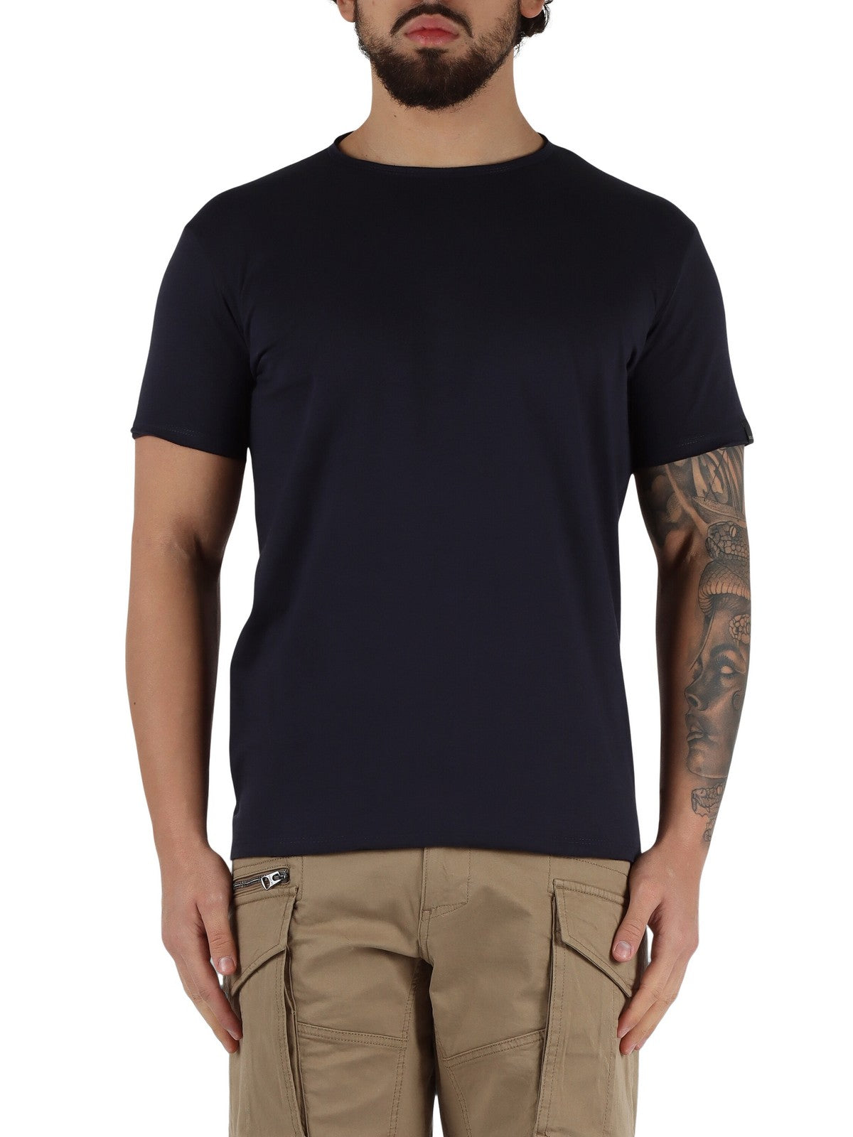 REPLAY T-shirt Uomo M3590A0002660 067 NIGHT BLUE... gioboutiqueweb