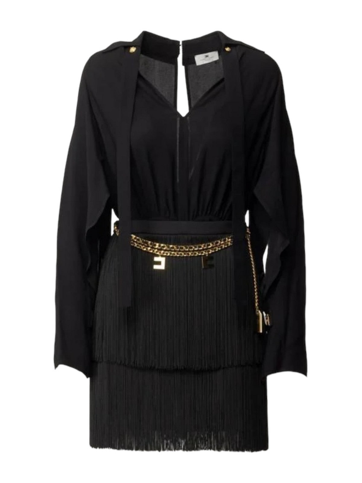 ELISABETTA FRANCHI Abito Donna AB65446E2 110 Nero gioboutiqueweb