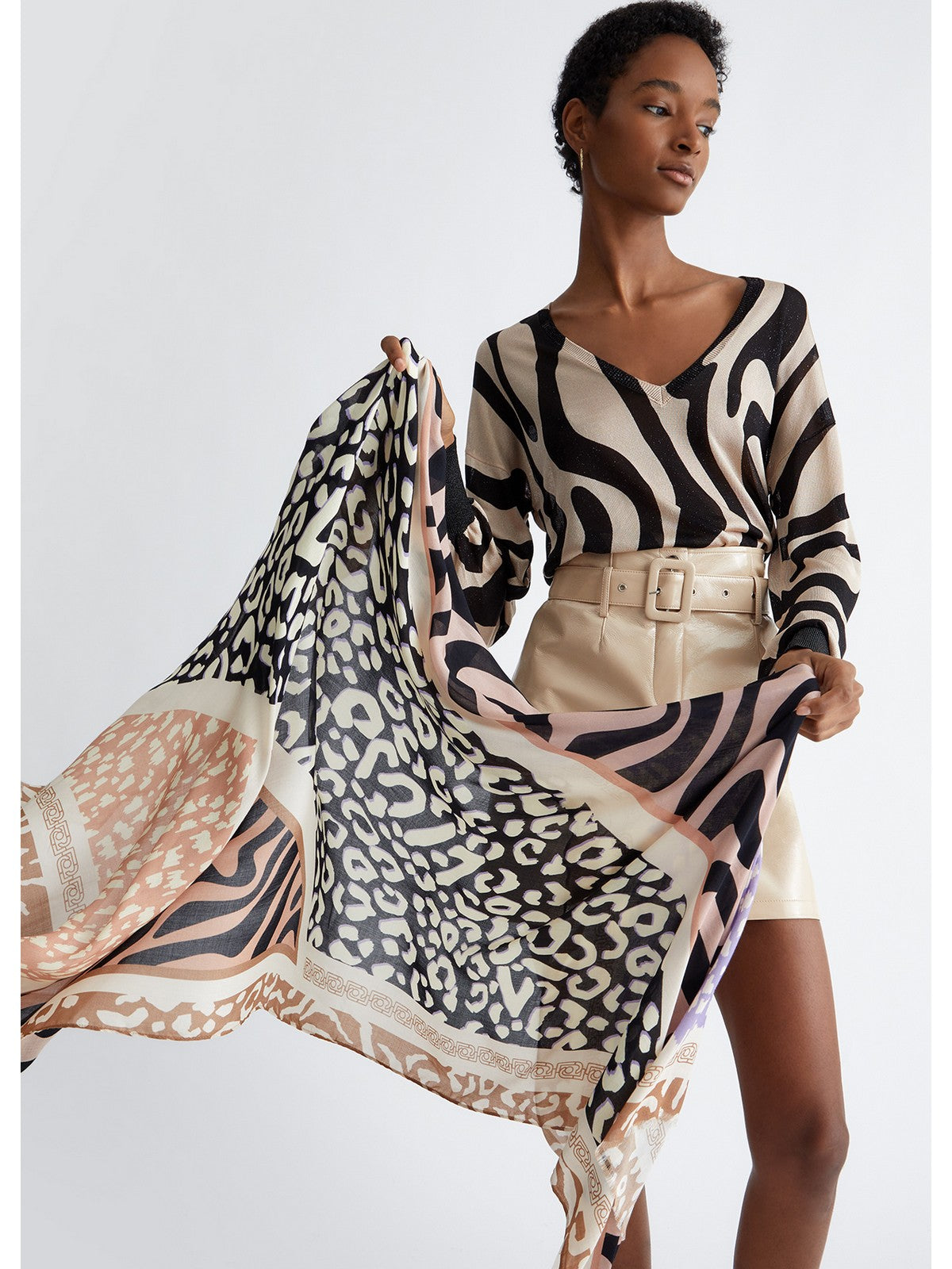 Liu Jo Soft Stola femme 2A4034T0300 X0534 Beige