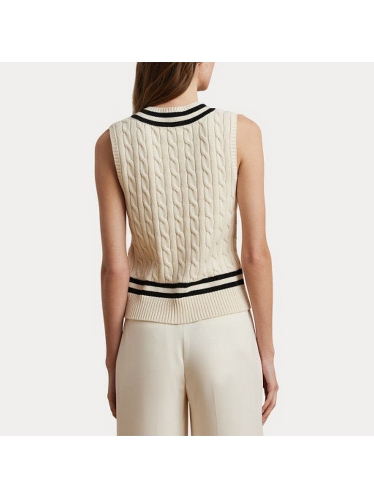 LAUREN RALPH LAUREN Maglia Donna NALRUM 200975495 001 Beige gioboutiqueweb