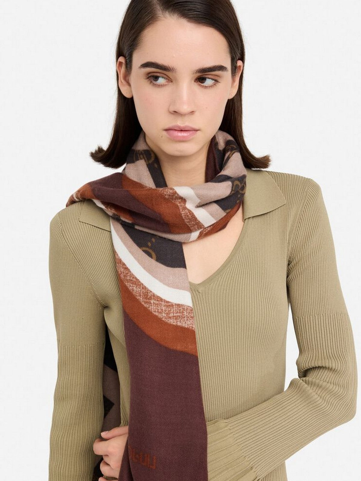 LIU JO SOFT Stola Donna 2F5082T0300 00005 NATURALE