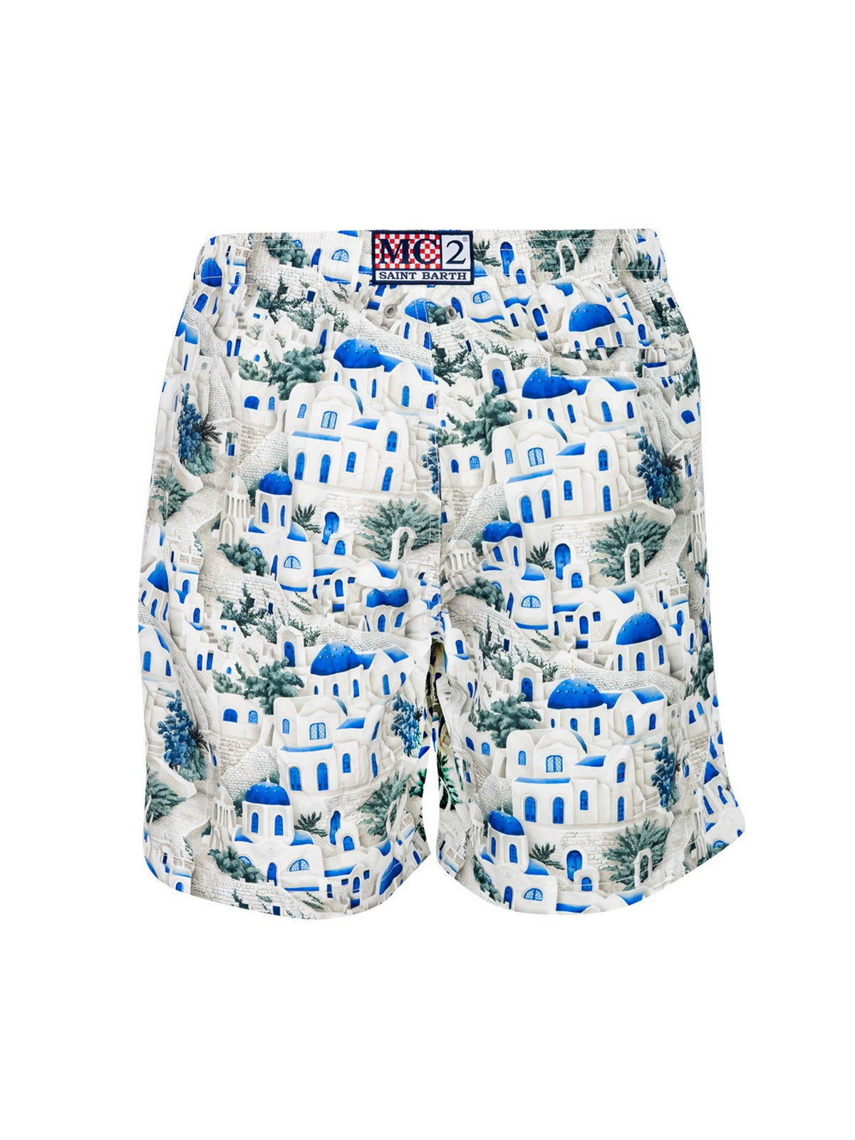 MC2 SAINT BARTH Costume da bagno Uomo LIGHTING 02860H RD GREEK LANDSCAPE 10 gioboutiqueweb