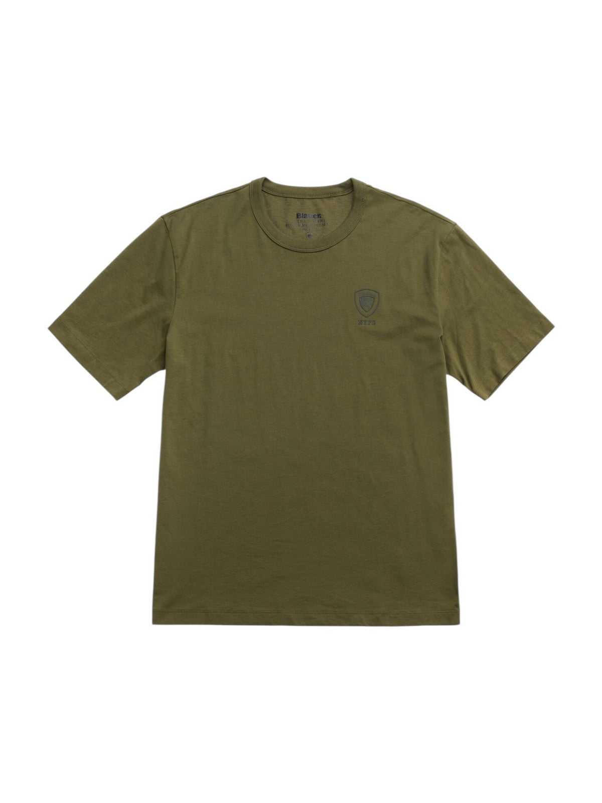 BLAUER T-shirt Uomo EUTAW 25SBLUH02193 004547 647 Verde gioboutiqueweb