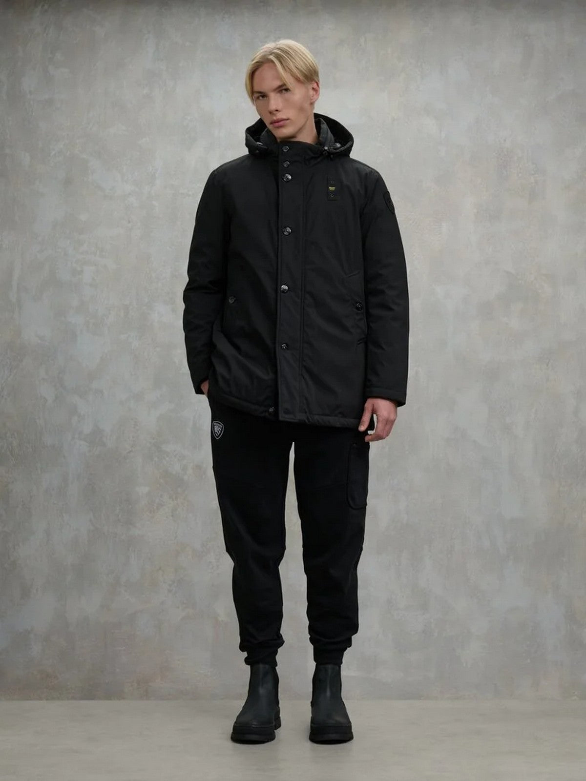 BLAUER Piumino Uomo CHESTER 25WBLUK03142 005480 999 Nero