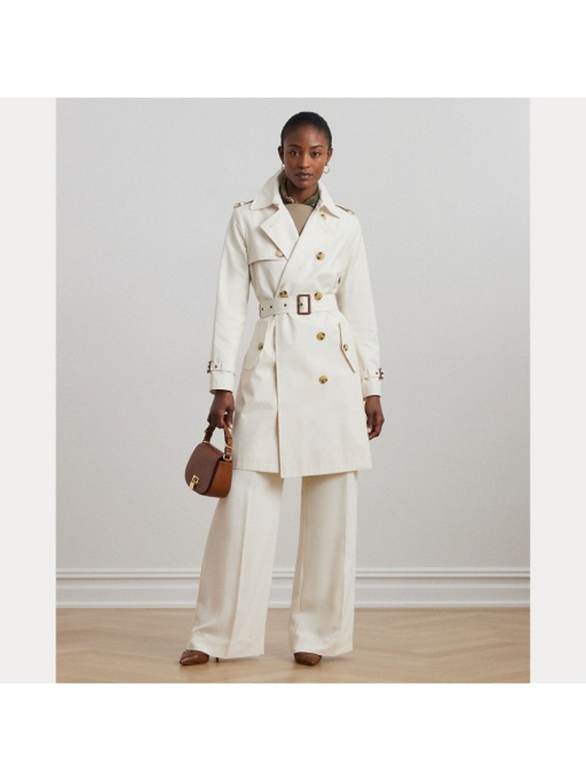 LAUREN RALPH LAUREN Trench Donna DB BLT RN38 297967122 004 Beige gioboutiqueweb