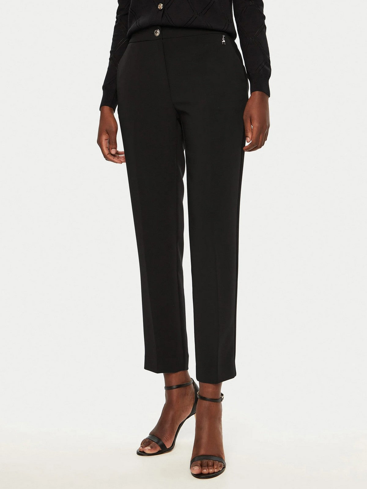 MARCIANO Pantalone Donna BECKY CHINO PANT 5RGB03 7115A JBLK Nero gioboutiqueweb