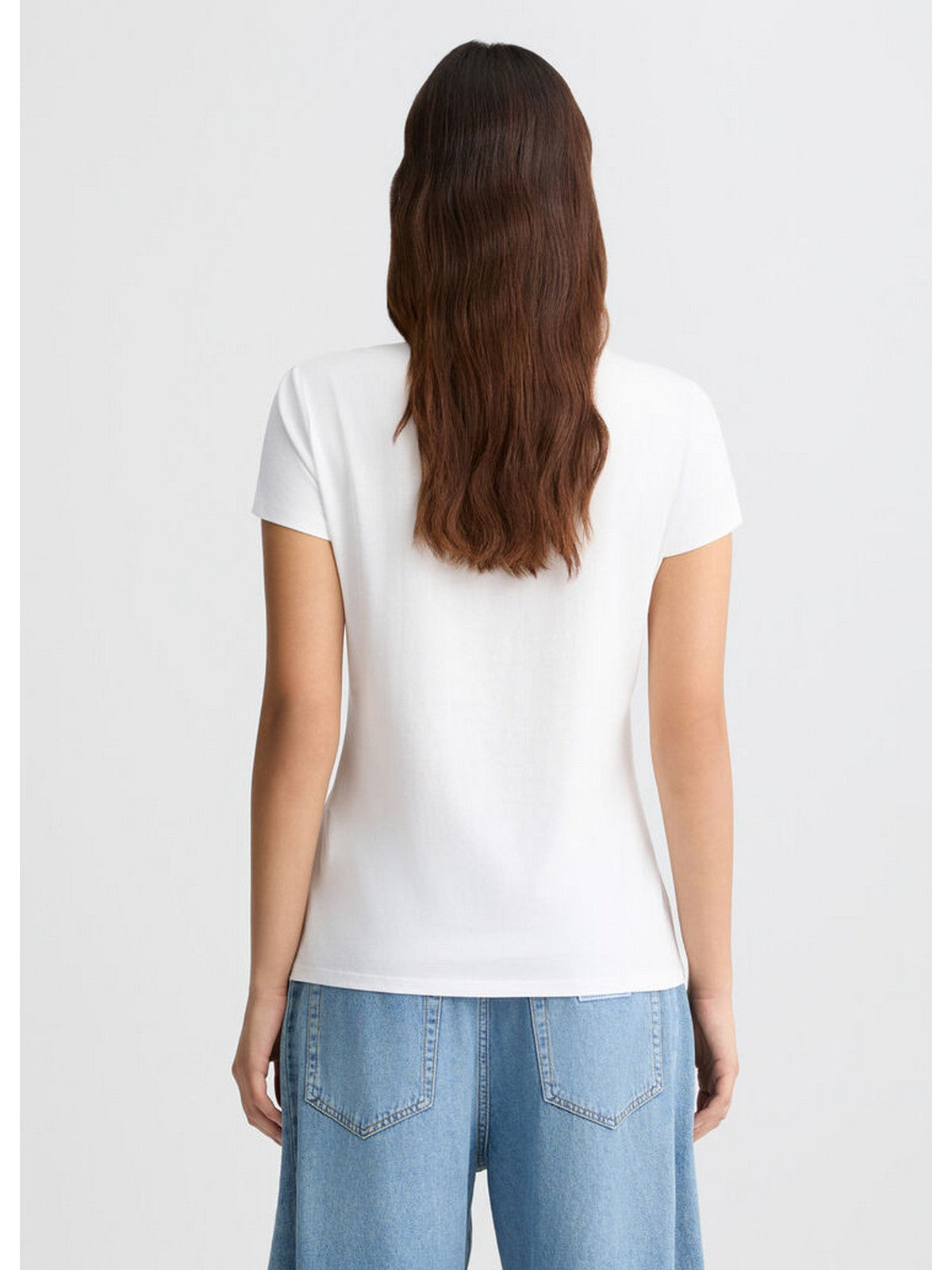 LIU JO WHITE T-shirt Donna WA5362JS923 M9568 Bianco gioboutiqueweb