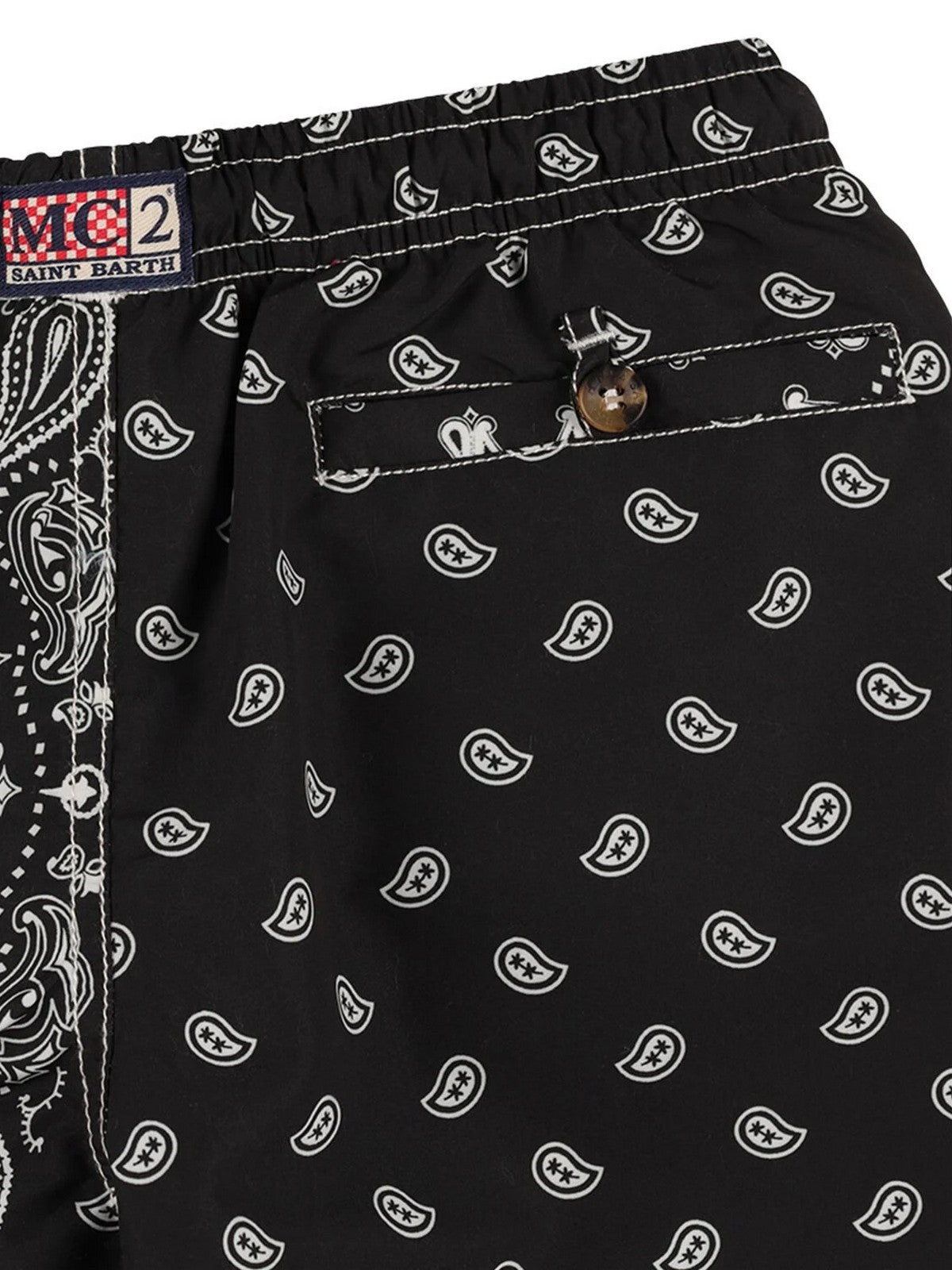 Mc2 Saint Barth Bathroom Costume Children's Caprese Jr 02464F Black