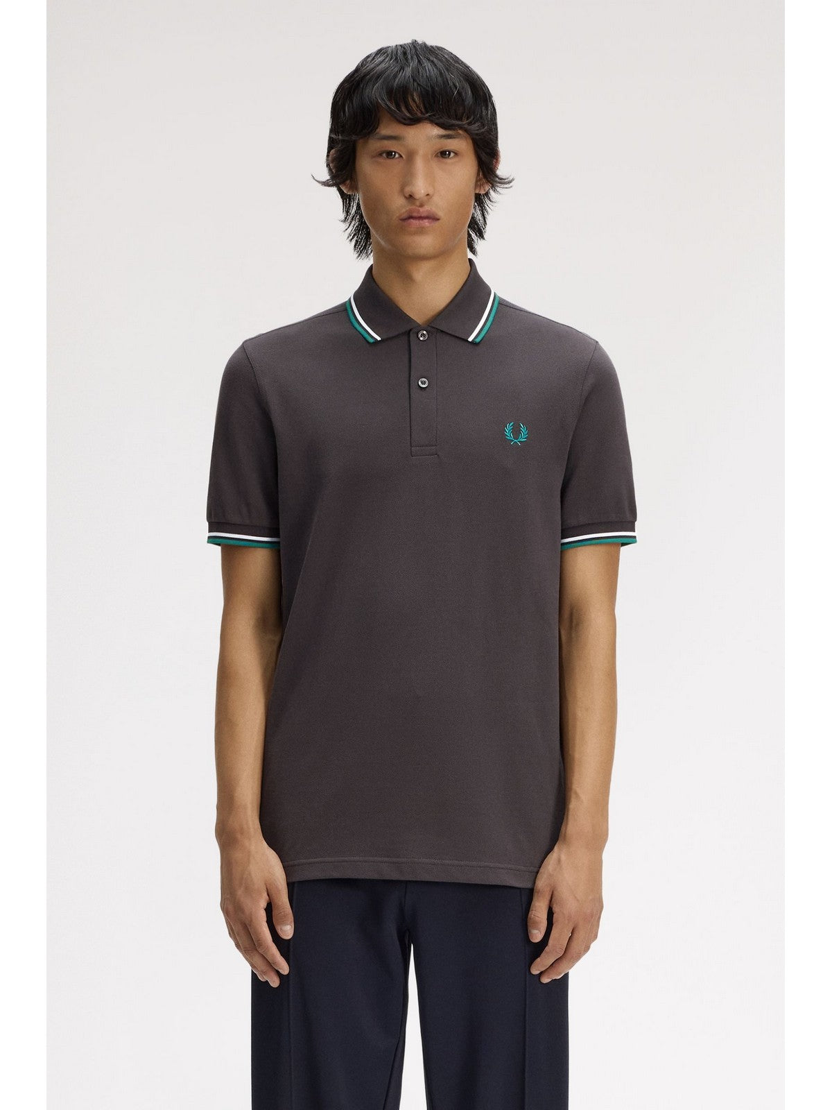 FRED PERRY Polo Uomo FP-M3600P 85B ANGY/LIIC/SPGN