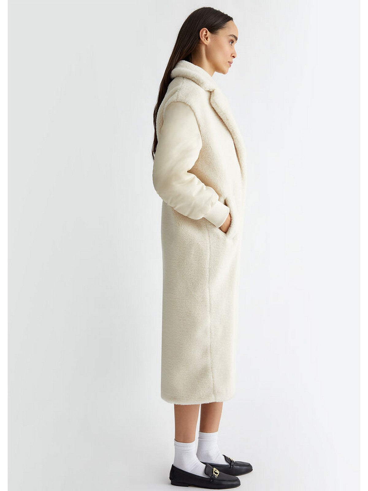 LIU JO WHITE Cappotto Donna WF4100E0936 20304 Beige gioboutiqueweb