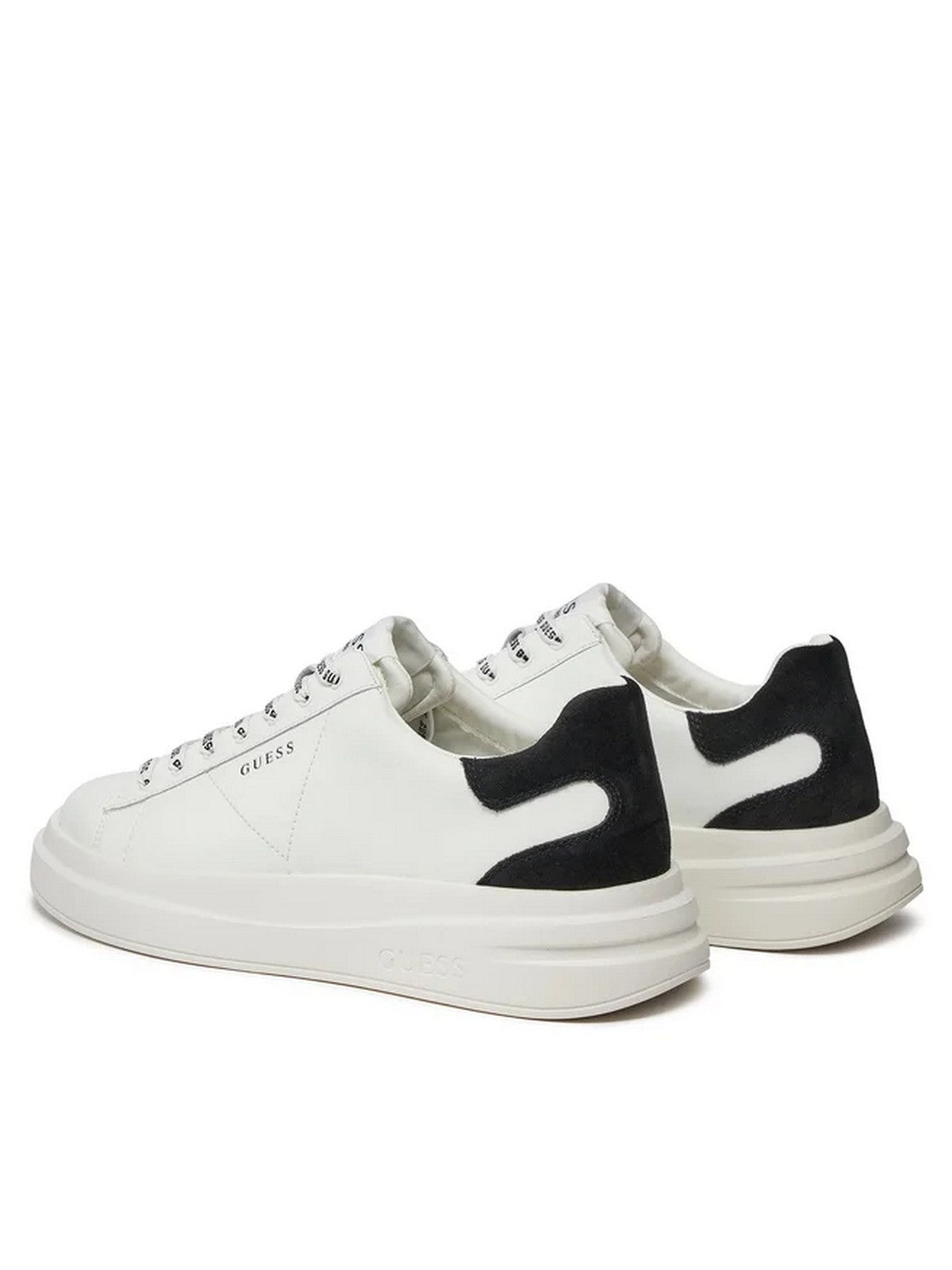 GUESS Sneaker Donna Elbina FLPVIB SUE12 WHIBK Bianco gioboutiqueweb