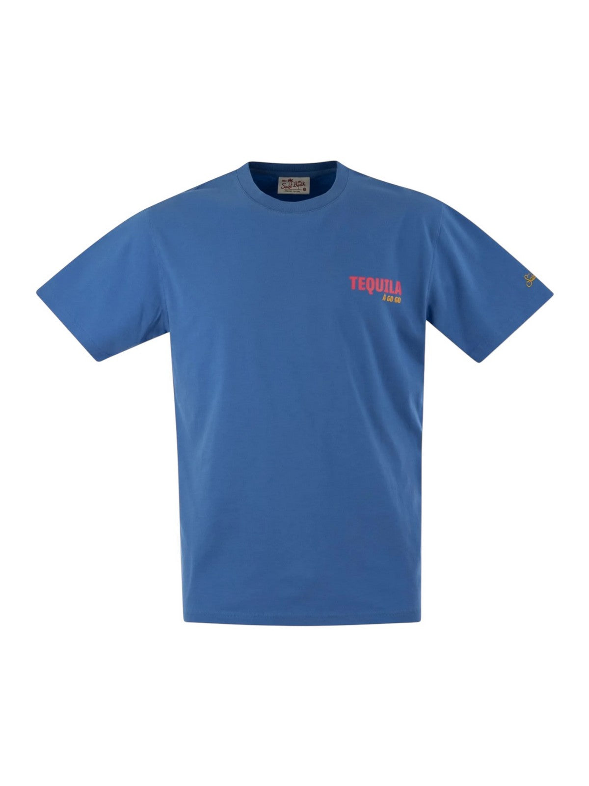 Mc2 Saint Barth T-shirt and Tshirt Man 00740f blue pole