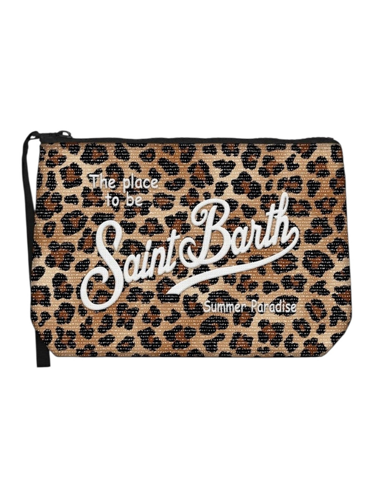 MC2 SAINT BARTH Pochette Donna ALINE LUREX 04426H LUREX CLASSIC LEO 11 EMB