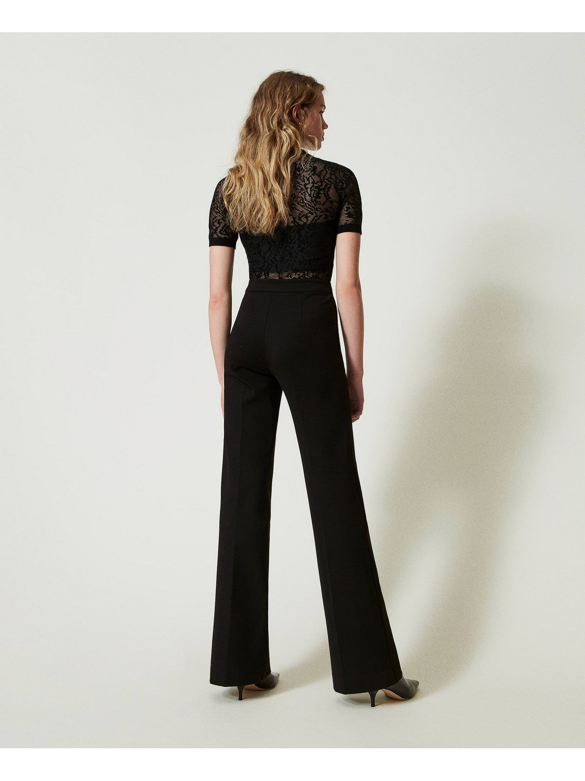 TWINSET Pantalone Donna 242TP224G 00006 Nero gioboutiqueweb