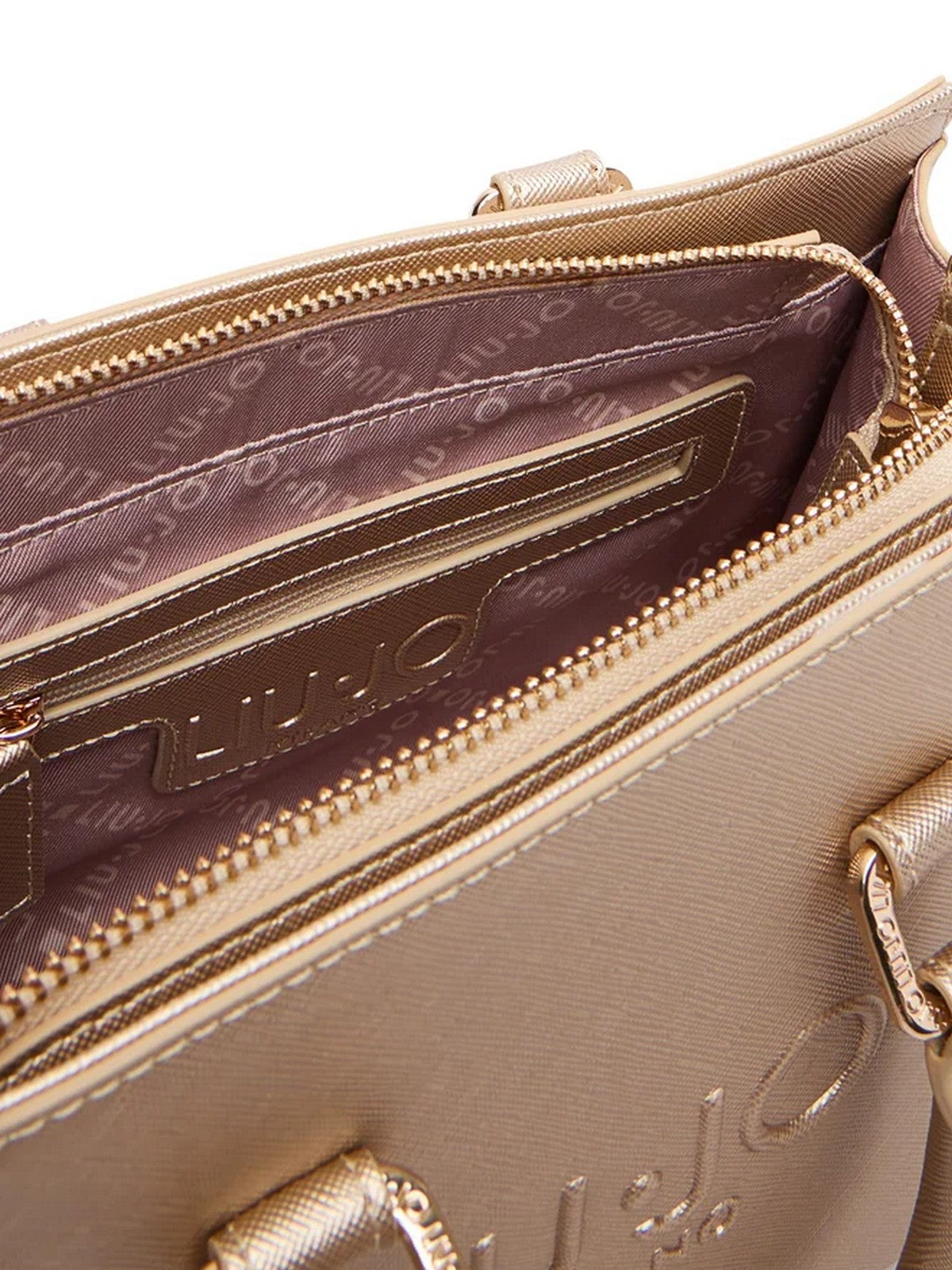 LIU JO ACCESSORIES Borsa Donna AF5150E0087 90048 LIGHT GOLD