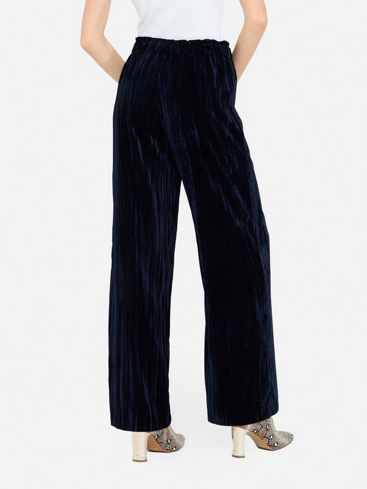 LIU JO BLACK Pantalone Donna CF5404T094A 94028 Blu marino