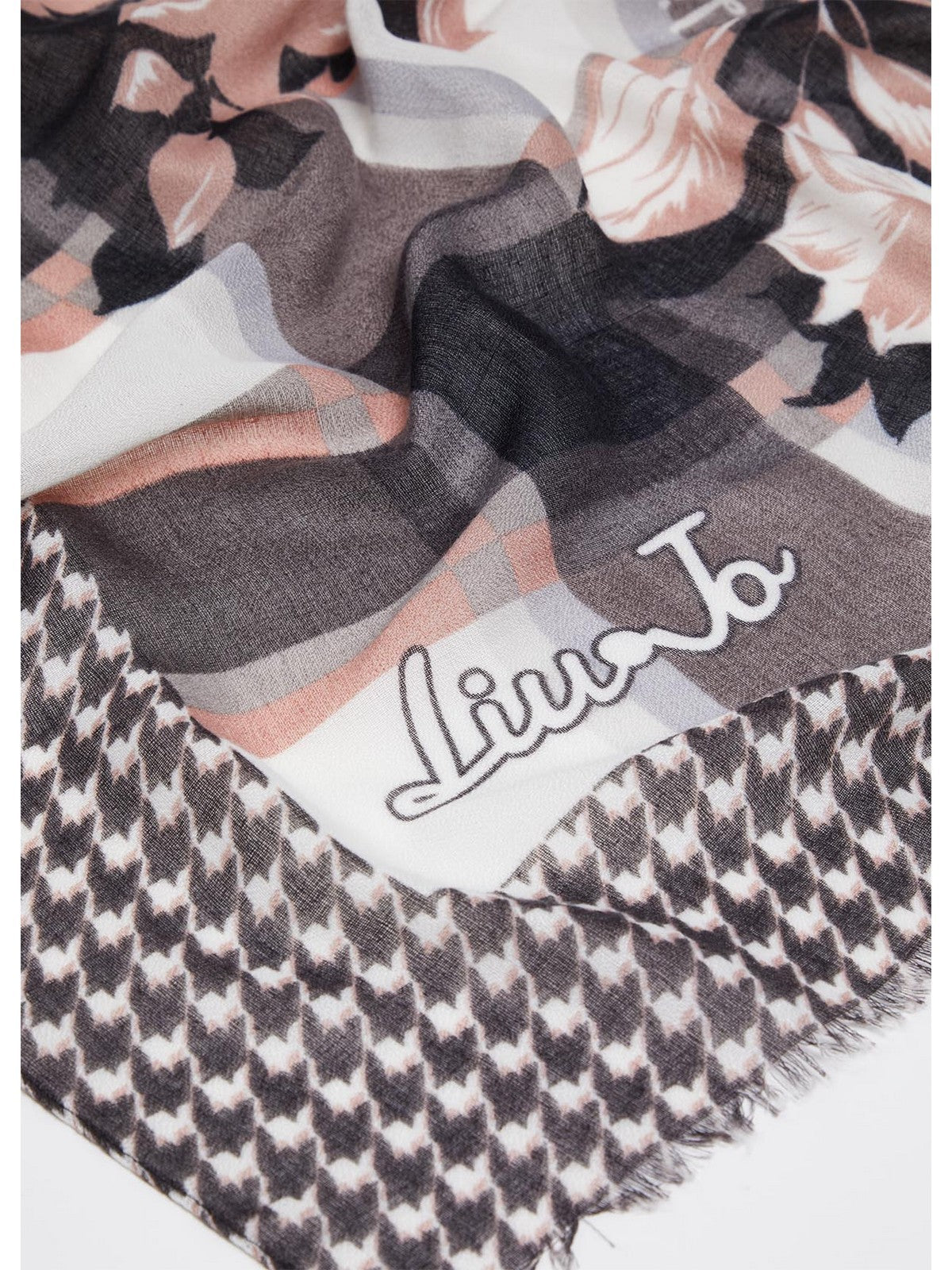 LIU JO SOFT Sciarpa Donna 2F4104T0300 22222 Nero gioboutiqueweb