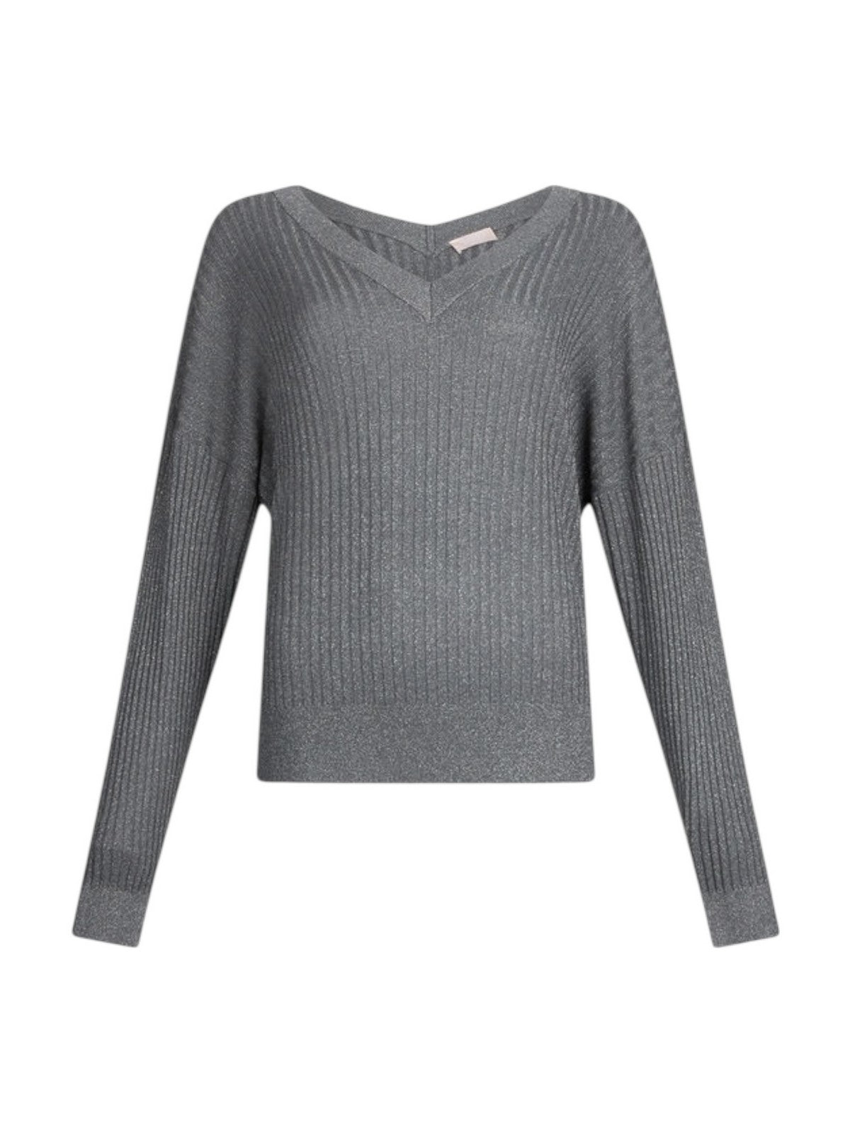 LIU JO WHITE Maglione Donna MF5390MS46J 04020 Antracite met.