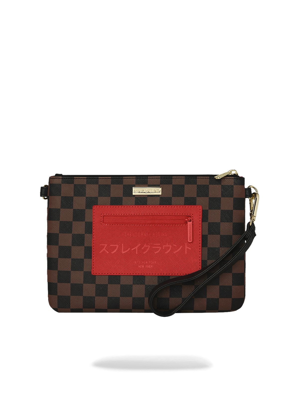 SPRAYGROUND Pochette Unisex adulto RED REDEMPTION CROSSBODY POUCHETTE 910B8900NSZ Marrone