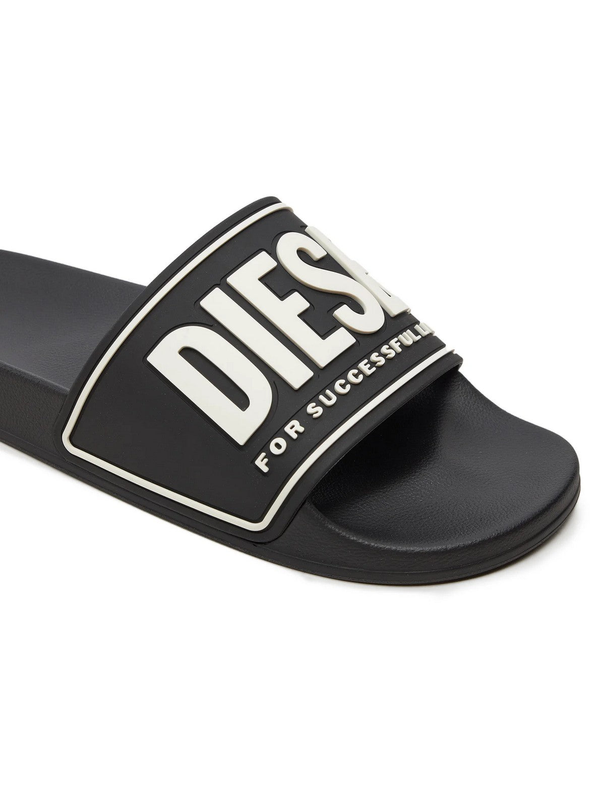DIESEL Ciabatta Uomo MAYEMI SA-MAYEMI CC SANDALS Y02801 P4441 H0958 014 - BLACK/WHITE