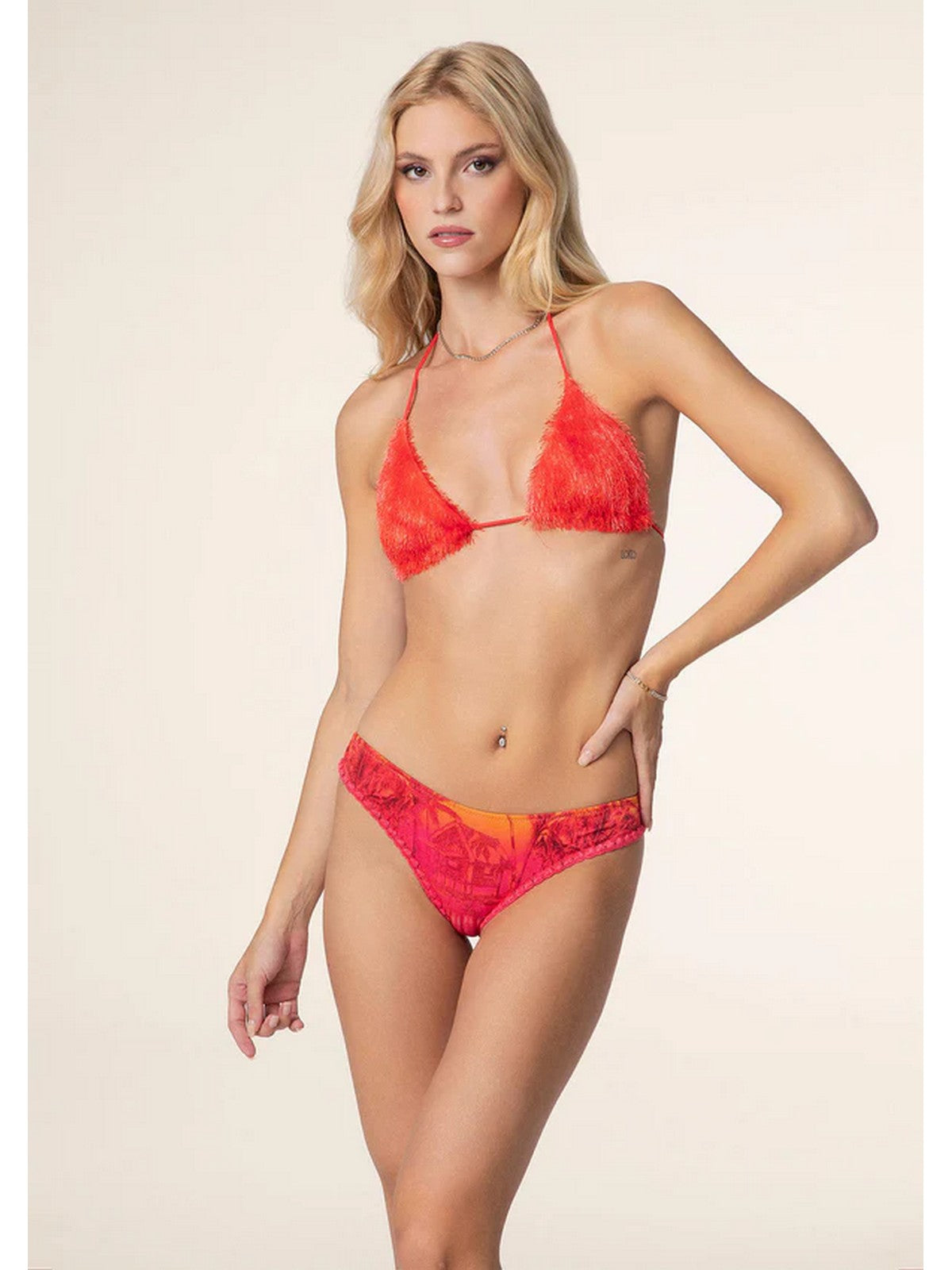 F**K Costume da bagno Donna FK25-0740X17 ORANGE gioboutiqueweb