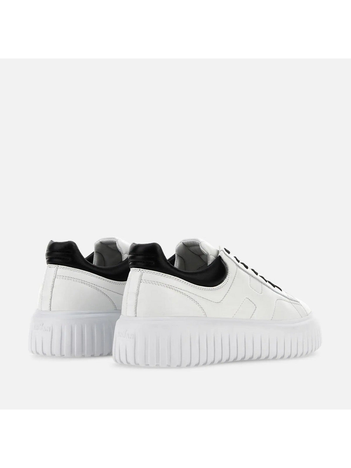 HOGAN Sneaker Uomo H-STRIPES ALLACCIATO H HXM6450FC60LE90001 B001(BIANCO)+B999(NERO)